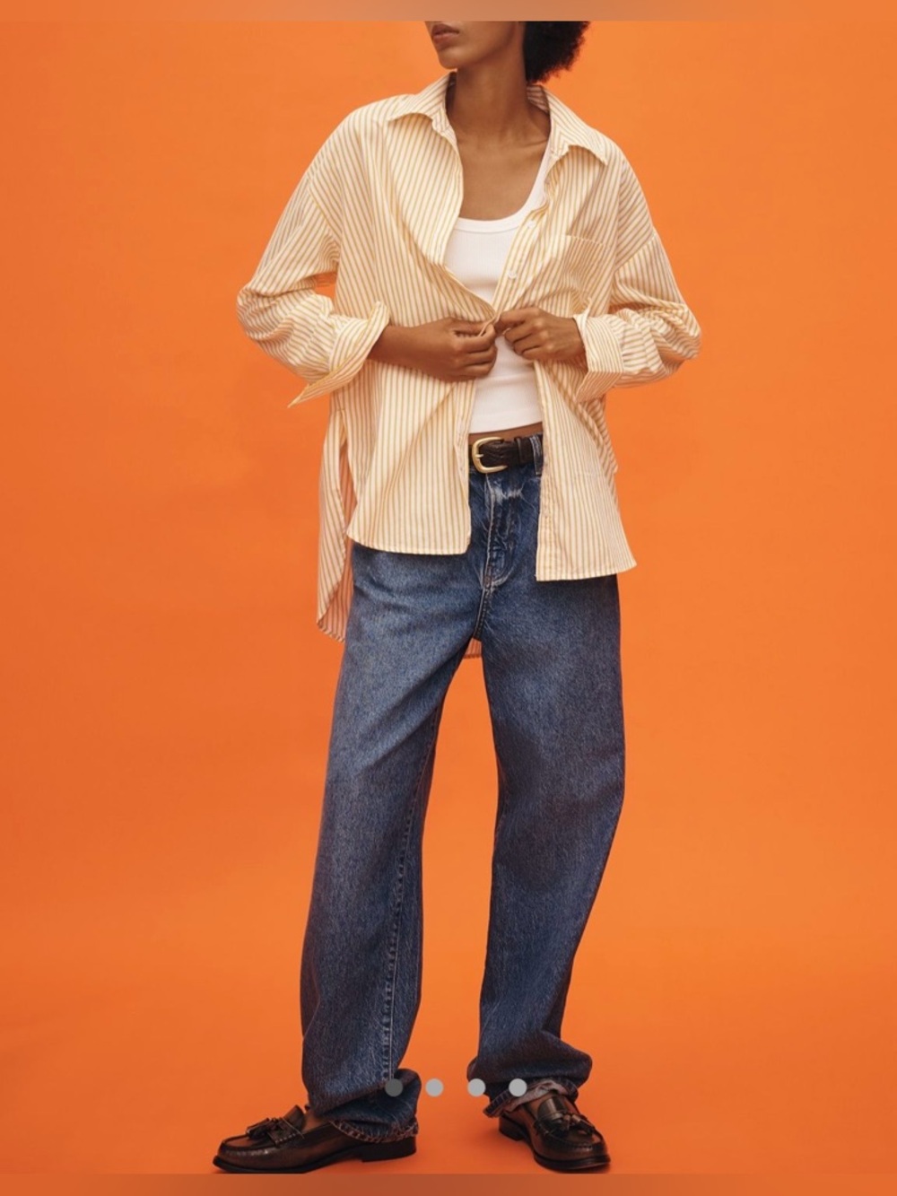 Anthropologie The Bennet Button-down Shirt by Maeve NWT!